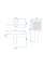 Смеситель для ванны REA ARGUS CHROME с изливом