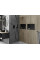 Вбудована полиця MEXEN X-Wall-R 45x30 BLACK з обідком