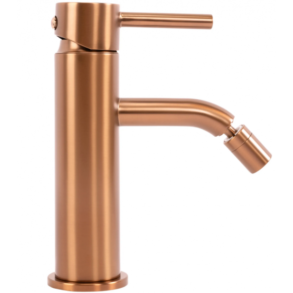 Смеситель для биде REA LUNGO BRUSHED COPPER