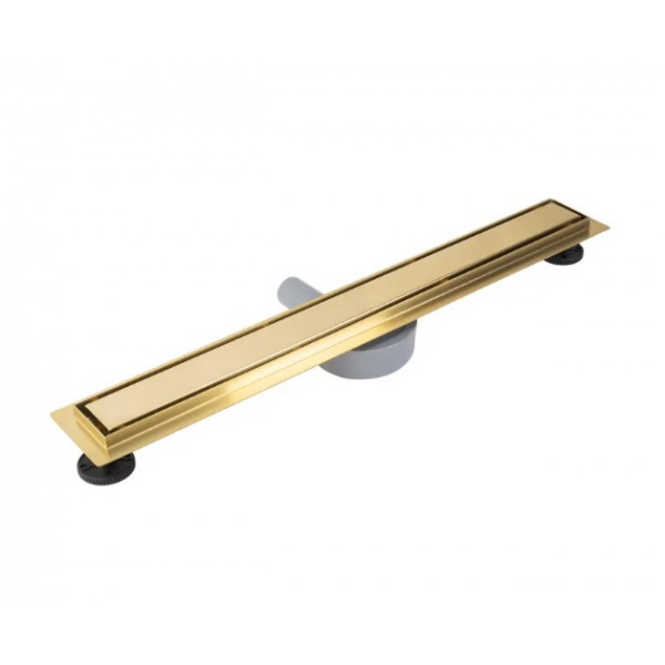 Трап для душа REA NEOX 60 PRO BRUSHED GOLD 2в1 матовое золото