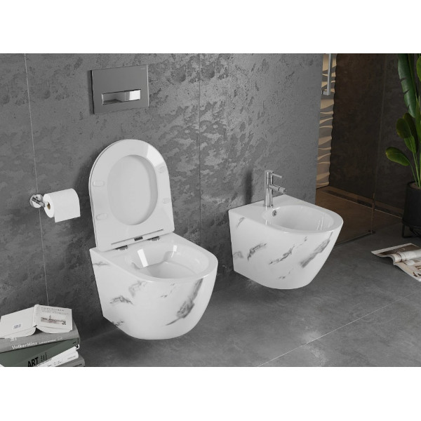 Підвісний унітаз MEXEN LENA NATURE MARBLE