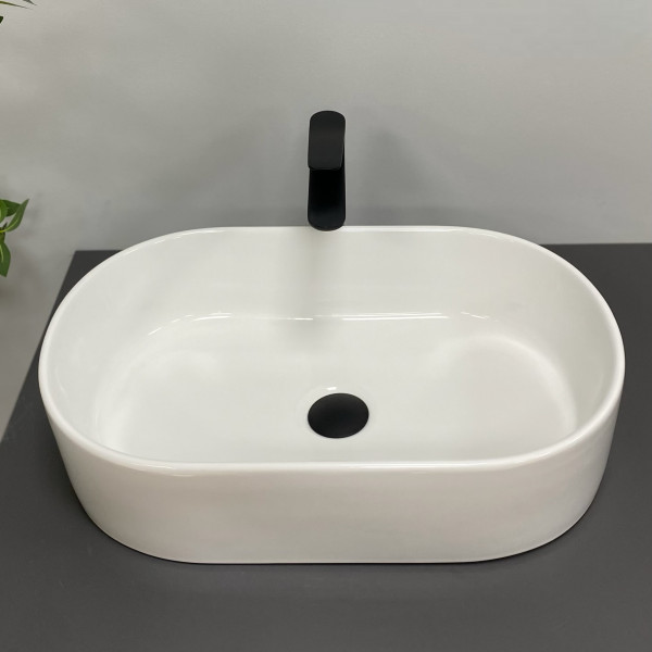 Умывальник (раковина) VBI ALANO WHITE накладной