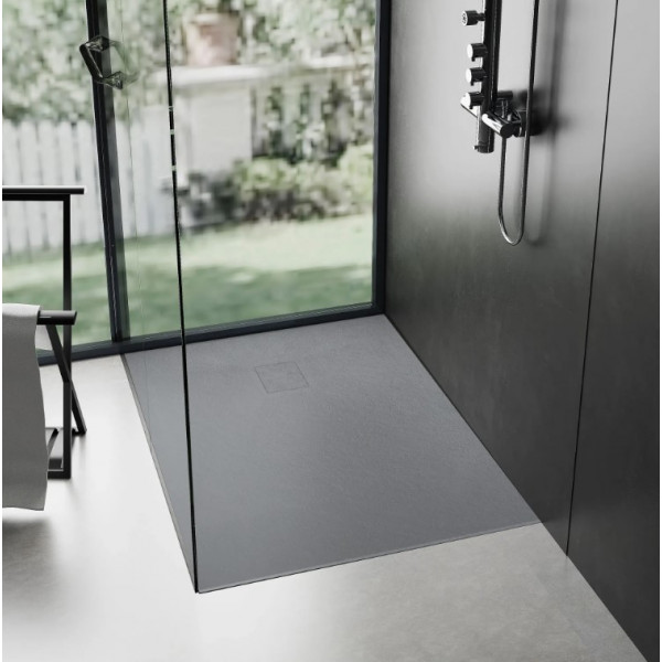 Душевой поддон REA MAGNUM 80x100 GREY