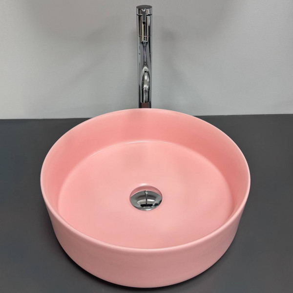 Умывальник (раковина) VBI PRATO PINK MATT накладной