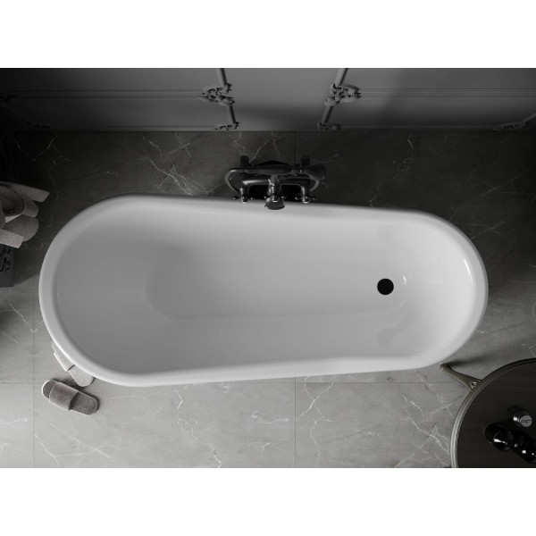 Ванна отдельностоящая MEXEN RETRO 170x75 WHITE акриловая