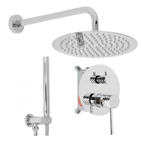 Душевая система REA LUNGO DIAMOND CHROME + BOX скрытого монтажа