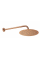 Душевая система REA ARGON BRUSHED COPPER + BOX скрытого монтажа