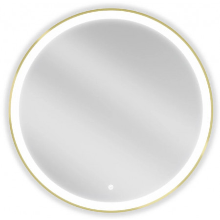 Дзеркало MEXEN ESSO 80 GOLD LED кругле
