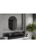 Дзеркало MEXEN LOFT 90x55 BLACK овальне