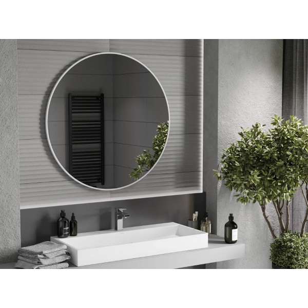 Дзеркало MEXEN LOFT 100 WHITE кругле