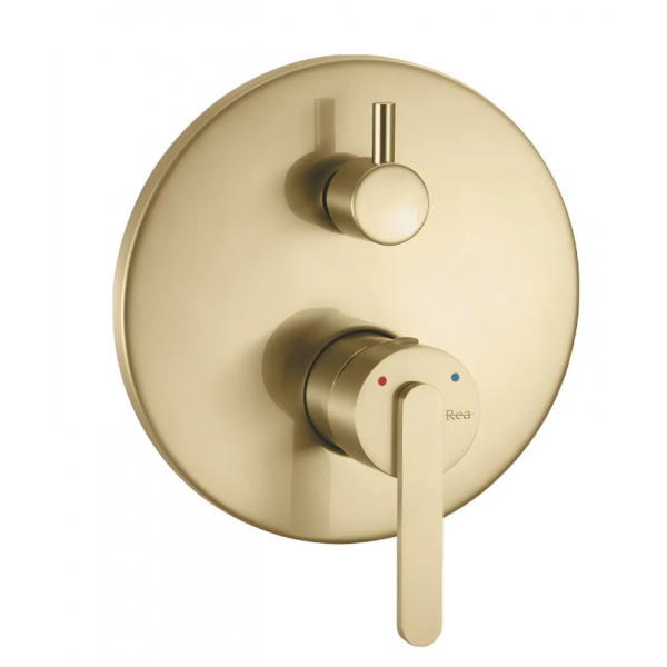 Душевая система REA ONTARIO BRUSHED GOLD + BOX скрытого монтажа