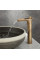 Смеситель для раковины (умывальника) REA LAGUNA ANTIQUE BRUSHED GOLD высокий
