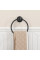 Полотенцедержатель кольцо REA 332867A BLACK