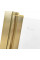 Шторка для ванны REA  AGAT-2 80 BRUSHED GOLD складная