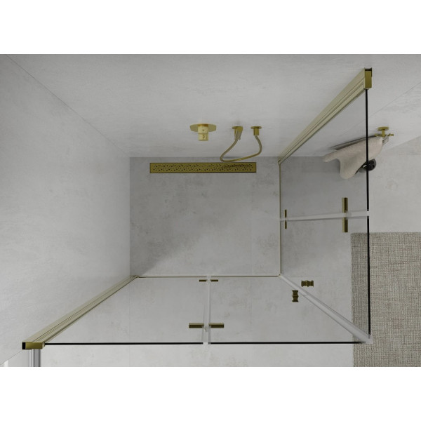 Душова кабіна MEXEN LIMA DUO 80x70 GOLD