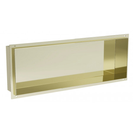 Вбудована полиця MEXEN X-Wall-NR 60x20 GOLD без обідка