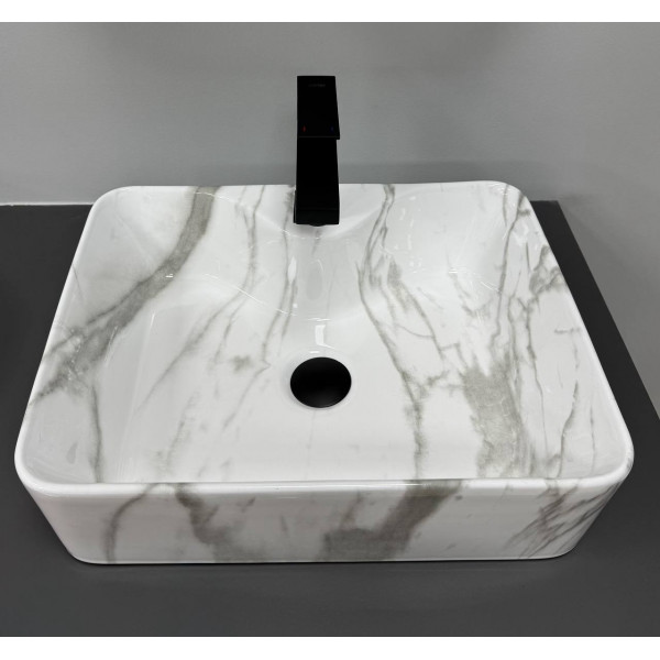 Умывальник (раковина) VBI FORLI SAND GLOSSY накладной