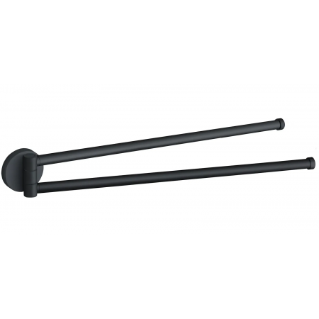 Вешалка для полотенец VBI VENUS BLACK поворотная двойная