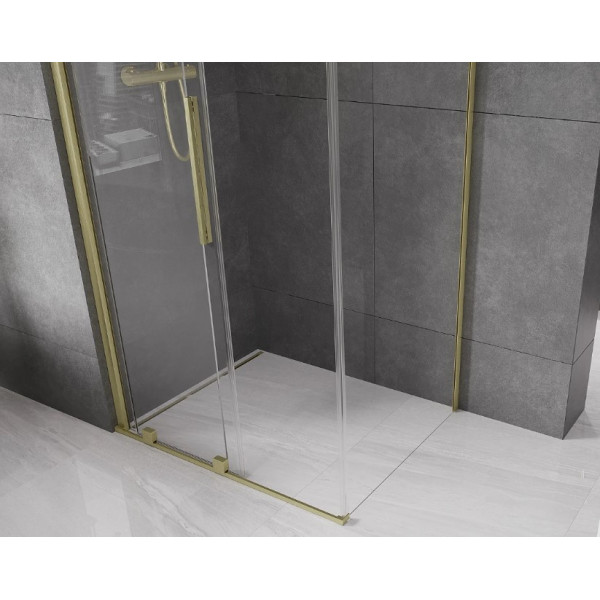 Душова кабіна MEXEN VELAR 110х85 BRUSHED GOLD