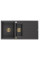 Гранітна кухонна мийка MEXEN ANDRES BLACK GRANITE + сифон GOLD