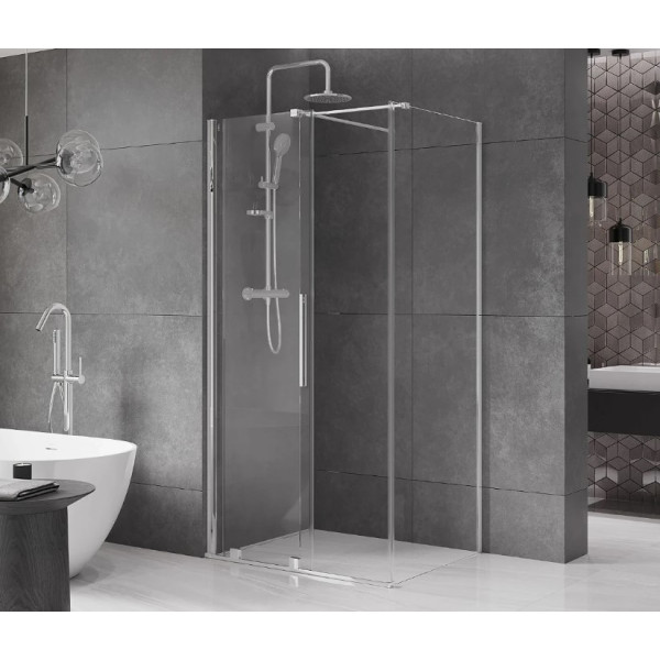 Душова кабіна MEXEN VELAR 100х120 CHROME