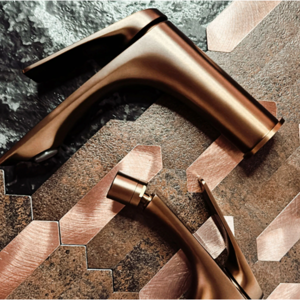 Смеситель для биде REA AVALON BRUSHED COPPER