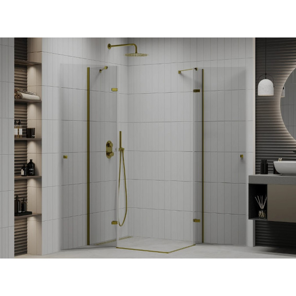 Душова кабіна MEXEN ROMA DUO 80x70 GOLD