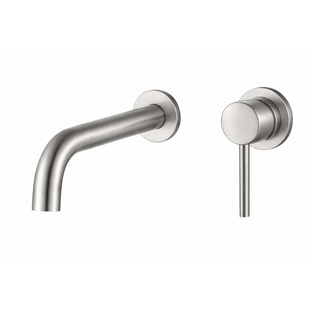 Смеситель для раковины VBI MILANO LONG NICKEL скрытого монтажа