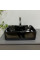 Умывальник (раковина) VBI FORLI BLACK GLOSSY накладной