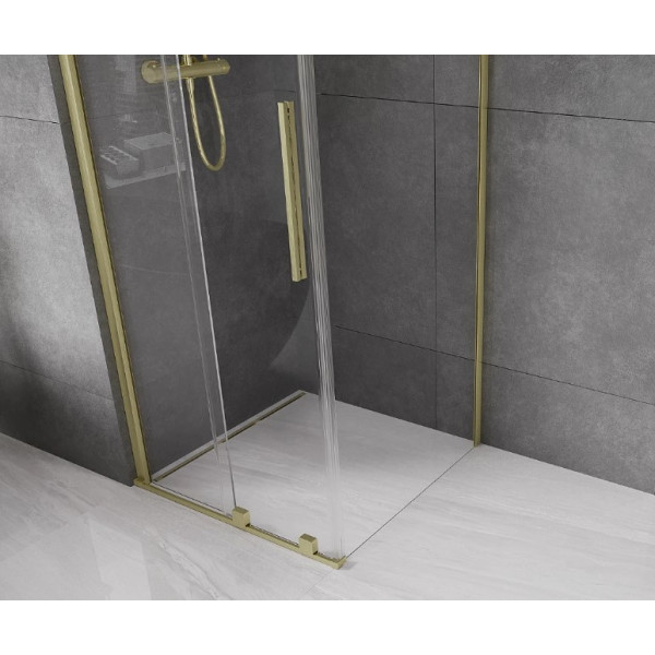 Душова кабіна MEXEN VELAR 120х120 BRUSHED GOLD