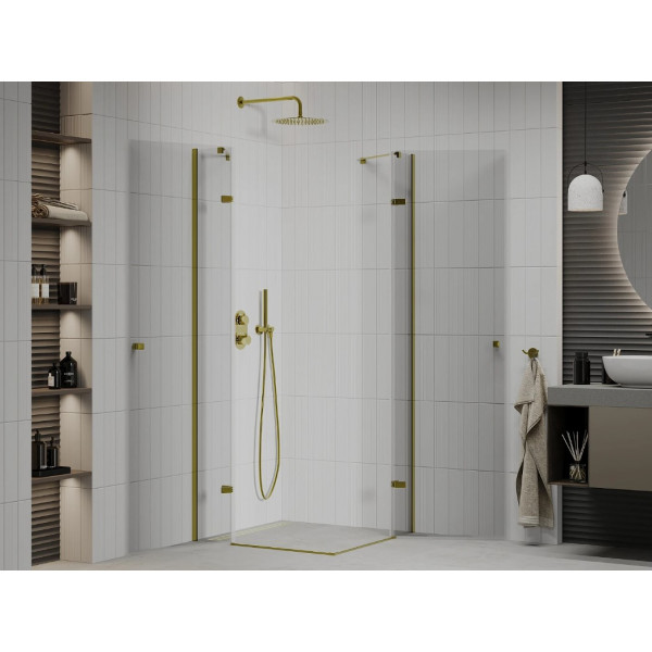 Душова кабіна MEXEN ROMA DUO 80x80 GOLD