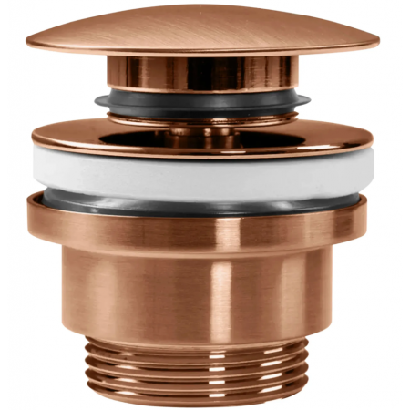 Донный клапан для раковины REA CLICK-CLACK BRUSHED COPPER универсальный