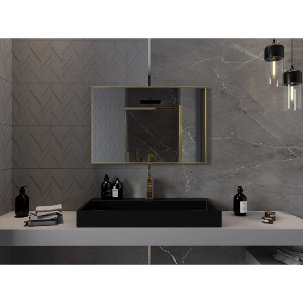 Дзеркало MEXEN LOFT 90x60 GOLD прямокутне