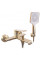 Смеситель для ванны и душа REA HASS BRUSHED GOLD настенный с изливом