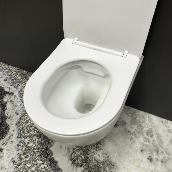Подвесной унитаз VBI VULCANO WHITE MATT