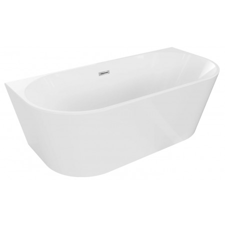 Ванна пристінна MEXEN OVAL 140x75 WHITE акрилова