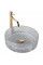Умывальник (раковина) REA CRISTAL 35 LIGHT GREY накладной