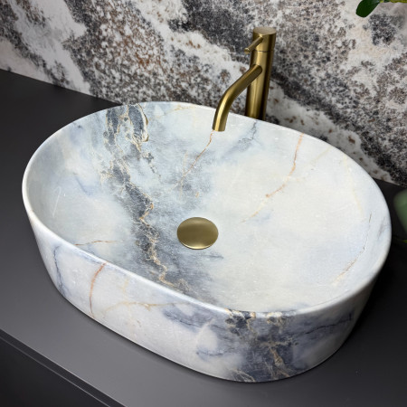 Умывальник (раковина) VBI VERONA 50 GRANIT GLOSSY накладной