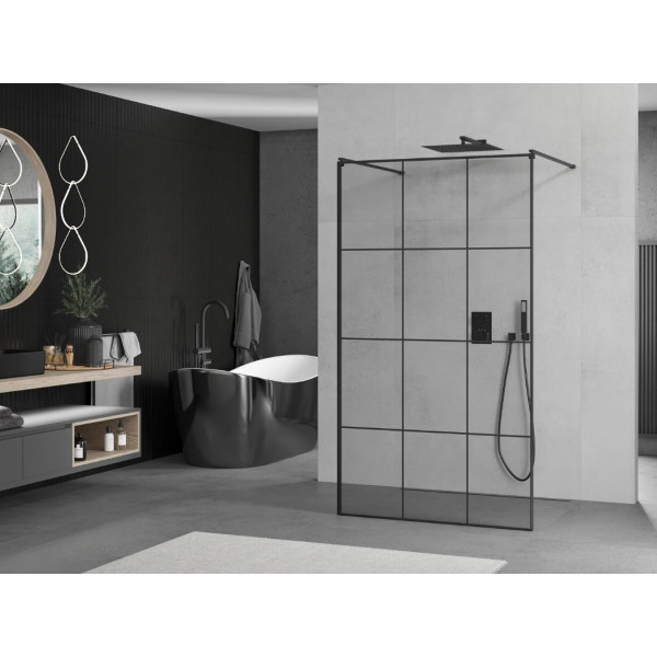 Душова стінка MEXEN KIOTO 100 LOFT BLACK