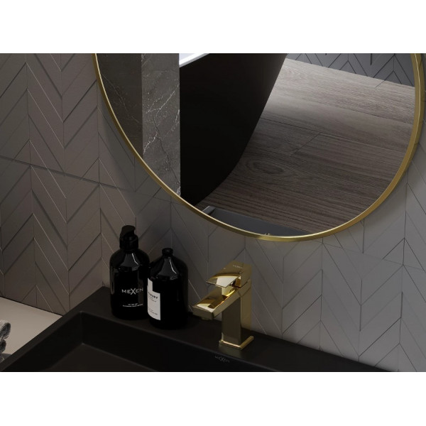Дзеркало MEXEN LOFT 50 GOLD кругле