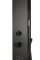 Душова панель CORSAN TUGELA BLACK LED