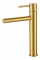 Смеситель для раковины VBI LIRIO BRUSHED GOLD высокий
