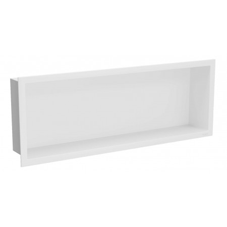 Вбудована полиця MEXEN X-Wall-R 60x20 WHITE з обідком