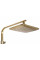 Душевой гарнитур REA TOM BRUSHED GOLD матовое золото с термостатом