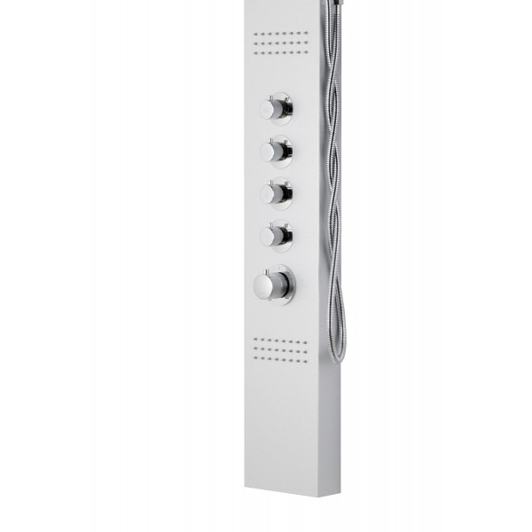 Душова панель CORSAN KASKADA SILVER LED