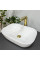 Умывальник (раковина) VBI RAVENNA MARBLE NATURE GLOSSY накладной