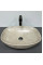 Умывальник (раковина) VBI OLBIA BEIGE STONE MATT накладной