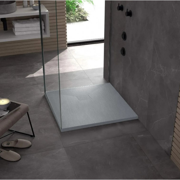 Душевой поддон REA MAGNUM 90x90 GREY