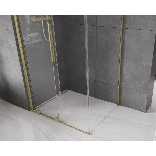 Душова кабіна MEXEN VELAR 90х110 BRUSHED GOLD