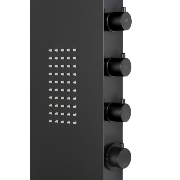 Душова панель CORSAN DUO BLACK LED
